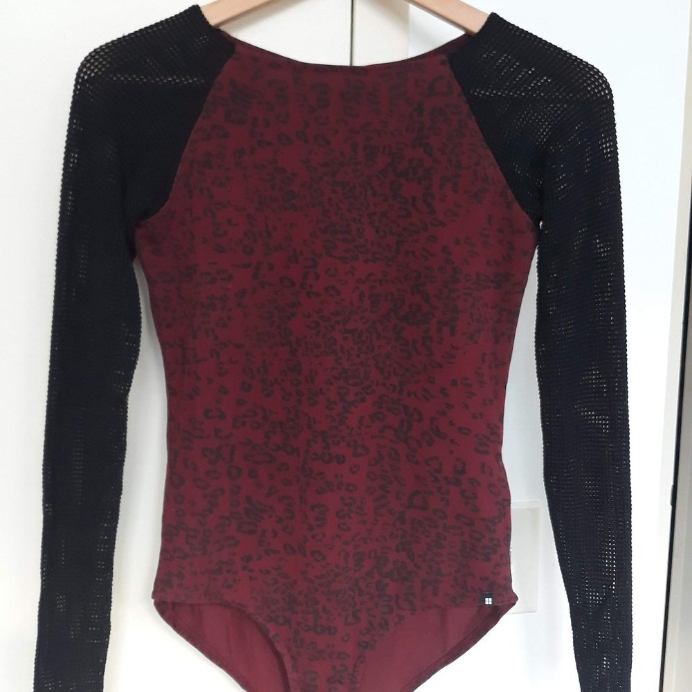 Insight mesh sleeve bodysuit